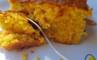 Bolo de laranja e cenoura