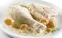Frango ao creme de champignon