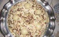 Bolo bombom de chocolate branco