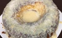 Bolo de abóbora com coco
