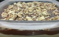 Pavê de bombom com morango