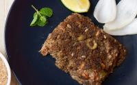 Bolo de carne moída e philadelphia