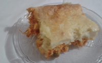 Torta de liquidificador com queijo