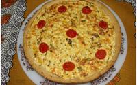Quiche quatro queijos