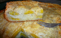 Torta de banana com aveia
