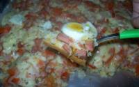 Pizza bolo de liquidificador