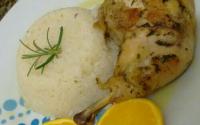 Frango Assado com Laranja