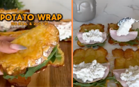 Vale a pena fazer o wrap sem pão que viralizou no Tiktok para um lanche noturno em vez de janta?