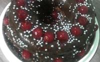 Bolo maravilhoso de chocolate e doce de leite