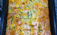 Torta salgada com atum