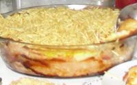 Torta de pão ao forno