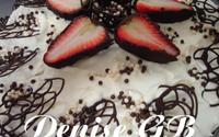 Torta de Chantilly com Morangos