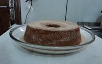 Bolo de casca de maçã