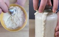 Você sabia que basta misturar farinha e água para fazer fermento?