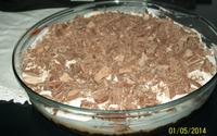 Torta de doce de leite com chocolate