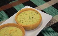 Quiche de alho poró