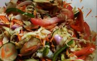 Salada colorida