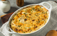 Esse gratinado de forno ficou pronto em 30 minutos e salvou meu jantar