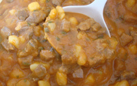 Patinho com batatas