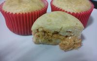 Cupcake torta de frango