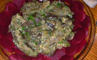 Antepasto ou salada de berinjela