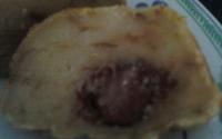 Bolo de pão velho com Batom
