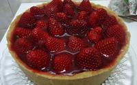 Torta gelada de morango