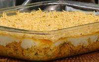 Souflé de milho com catupiry