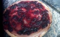 Torta de morango com ricota