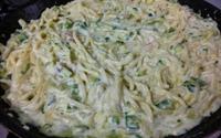 Macarrão com abobrinha