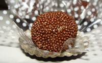 Brigadeiro com licor