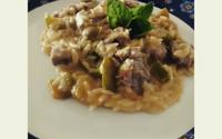 Risoni com Picanha