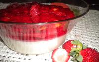 Morangos ao creme de leite