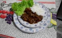 Carne de panela ao molho ferrugem