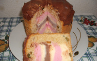 Panetone com Sorvete