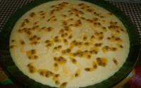Mousse com suco de polpa