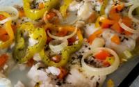 Peixe ao forno
