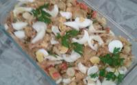 Salada de batatas com atum