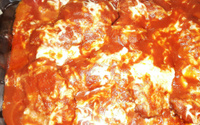 Filé de frango a parmegiana a moda da Rô
