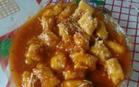 Nhoque de mandioca