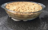 Bolo de banana com leite condensado