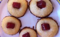 Biscoito amanteigado de goiabada