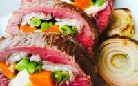 Filet mignon recheado (braciolone)