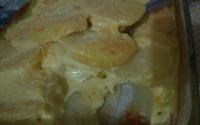 Batata gratinada
