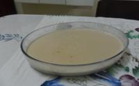 Pudim de baunilha e morango