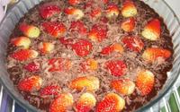 Voltei a ser criança com esse doce de morango com chocolate da minha avó que eu fiz e meus filhos amaram