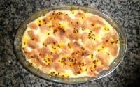Pavê de maracujá com suspiro