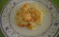 Risoto de camarão