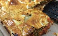 Torta de abóbora com carne seca