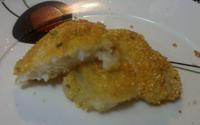Filé de peixe à milanesa